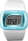 女性のための 10 個の自動支払機の防水/二重時間の腕時計が付いているレディース デジタル腕時計