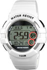 100m の防水および 42.00mm の場合が付いているスポーティな女性のデジタル腕時計