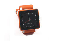 GW109 タッチ画面の腕時計、人間の特徴をもつ OS の黒のための l12s Oled ブルートゥース のブレスレットの腕時計 Gsm エムピー・スリー